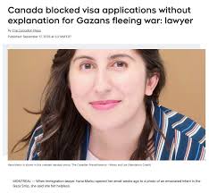 Yet one more example of Canada's shameful None is Too Many Palestinian visa  policy. To date, fewer than 2% of applicants have been directly evacuated  from Gaza in over 20 months. 20