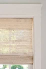 Grasscloth Shades Window Coverings Family Room Window Treatments
