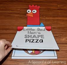 The Little Red Hen Makes A Pizza Activities Little Red Hen Activities Little Red Hen Farm Math Activities