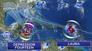 Aug 25, 2021 · the national hurricane center continued to watch a tropical wave in the caribbean that is expected to move into the gulf over the weekend and intensify. Gulf Of Mexico Has Never Had 2 Hurricanes In At The Exact Same Time According To Noaa Records Abc13 Houston