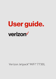 The router menu contains the following menu options. Verizon Jetpack Mifi 7730l User Manual Pdf Download Manualslib
