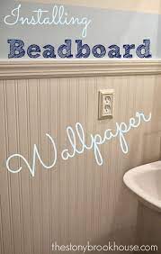 Wood wallpaper beadboard wallpaper |total wallcovering. Pin On New House Ideas