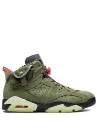 Hailing from houston, rapper travis scott has risen to the top of the charts while also influencing sneaker, street and youth culture. Jordan Air Jordan 6 Travis Scott Sneakers Farfetch