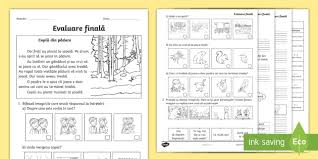 Fișele de lucru de mai jos pot fi utilizate în cadrul evaluării inițiale și au fost create de către echipa hailagrădiniță.ro. Clasa I Clr Evaluare Finala FiÈ™Äƒ De Evaluare Cu Descriptori De