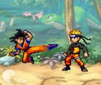 The graphics are inspired by dragon ball z goku gekitōden (game boy). Dragon Ball Z Vs Naruto Games Online 6games Eu