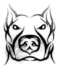 Take your time so the designing comes out looking like a chiseled pitbull face. 1 Jpg 449 519 Dog Tattoos Pitbull Tattoo Pitbull Drawing