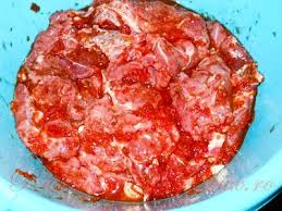 1 kg cartofi taiati cuburi; Ceafa De Vitel Cu Ciuperci La Cuptor Usor De Preparat