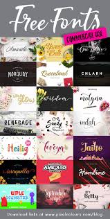 2018 New Free Fonts For Commercial Use Pixel Colours Lettering Fonts Lettering Commercial Fonts