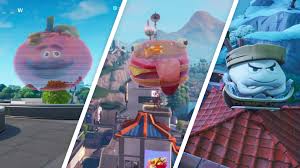 Since durr burger is a landmark location, it's name won't appear on the fortnite map. Fortnite Tanze Auf Holografischem Tomatenkopf Durrr Burger Kopf Und Knodelkopf Fundorte Season 9 Woche 4