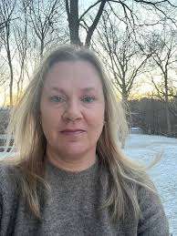 Beautiful sunrise in the river valley this morning