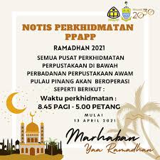 Check spelling or type a new query. Perbadanan Perpustakaan Awam Pulau Pinang