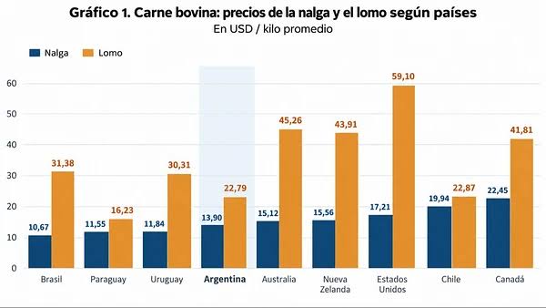 Carne vacuna: solo dos países le ganan a Argentina en precios | Punto Biz