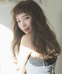 긴머리 앞머리있는 히피펌 네이버 포스트 긴 머리 웨이브 헤어스타일 긴 헤어스타일