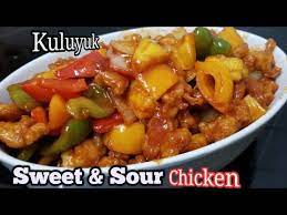 Resep Ayam Kuluyuk Sweet And Sour Chicken Youtube