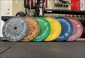 #4 fringe sport contrast bumpers. A Look At The Fringe Sport Savage Bumper Plates