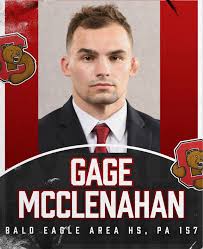 Freshman Friday ... Welcome to Cornell, @gwm13 -2020 PA State Champion  -2018 PA State Runner Up -Champion at NHSCA Freshman Nationals -#93 overall  recruit (Flowrestling) -3x All-State football player (defensive back) -Set