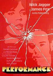 Mick Jagger in PERFORMANCE rares WA-Originalplakat von 1979