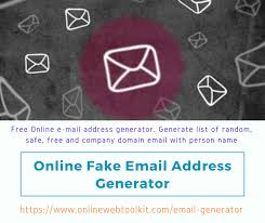 Fake Email Generator Generate Random Safe Free And Company Domain Email With Person Name