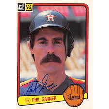 Phil Garner autographed Baseball Card (Houston Astros) 1983 Donruss #270
