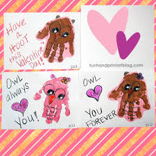 Sweet Handprint Valentine S Day Owl Cards With Fun Owl Sayings Let your sweetheart, your spouse, or just. day owl cards with fun owl sayings