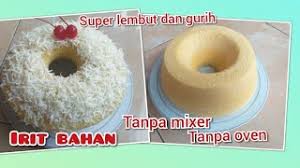 2 butir telur 200 gram( 10 sendok makan penuh)tepung terigu 250 ml susu. Resep Bolu Susu Kukus Tanpa Mixer Gurih Dan Lembut Youtube