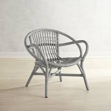 Jacob Gray Rattan Armchair Pier 1 Imports Indoor Patio Furniture Accent Chairs For Living Room Furniture