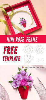 One of the things i love about this trellis card, other than how easy it is to make, is that it fits in a standard #10 envelope. How To Make 3d Paper Flower Card With Free Template So Simple