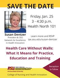 Susan Dentzer Presents Healthcare Without Walls 25 Jan 2019