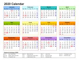 Download Your Free Printable 2020 Yearly Calendar With Holidays And Thousands Free Pr Printable Calendar Design Yearly Calendar Template 2020 Calendar Template