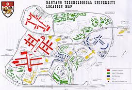 Ntu Hall 3 Campus Design Nanyang Technological University Map
