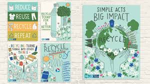 I recycle for a better today. Free Recycling Posters For Your Classroom Save And Print