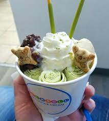 I Ate Matcha Lychee Rolled Ice Cream Cream Roll Recipe Matcha Recipe Ice Cream