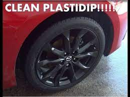 Basically needs to be smooth and clean but not to the extreme you need with paint. How To Clean Plastidip Wheels 10 Steps Youtube