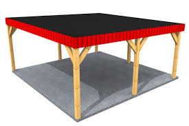 Auf wunsch kann der carport aus polen auch als bausatz mit detaillierter anleitung nach deutschland geliefert werden, wobei der aufbau in eigenregie ein carport hat entweder zwei oder drei tragende säulen auf jeder seite. Carports Holz Carport Carport Aus Polen Uberdachung Polnische Holzprodukte Carport Holz