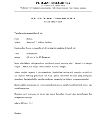 Contoh Surat Pengalaman Kerja Http Contohsuratlamarankerjajakarta Blogspot Com 2018 03 Contoh Surat Pengalaman Kerja Yang Baik Benar Html Surat Tanda Alam