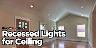 Recessed lights while the majority of ceiling lights are designed for a flat ceiling, most lights can be used with a sloped ceiling as long as they are paired with the correct adaptors. Recessed Ceiling Lights