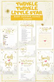 Twinkle Little Star Baby Shower Games Baby Shower Star Baby Showers Baby Shower Games