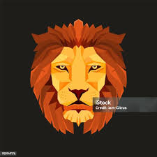 Ilustración de León En Corona y más Vectores Libres de Derechos de León