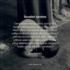 Teruslah Berdoa Doa