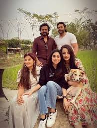 Actor suresh family biography and family photos with his ex wife and son nikil. Ponniyin Selvan Cast Ravi Trisha Prakash Raj Karthi And Family Chill Out In Hyderabad