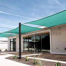 Turquoise Rectangle Sun Shade Sail Fabric Garden Patio Pool Awning Canopy Cover Ebay Shade Sails Patio Sun Sail Shade Shade Sail