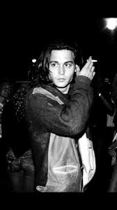 Young Johnny Depp When He Had Long Hair Johny Depp Johnny Depp