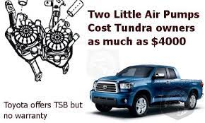 So i think i am in limp mode it woundnt rev after the car starts only when at start up, so does using a code reader clear it or does resetting the ecu helps? Toyota Tundra Design Flaw 4000 Repair Needed Autospies Auto News