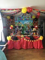 In this post, you'll find party decoration ideas, food, and party. 1st Birthday Mickey Mouse Theme Mickey Mouse Parties Mickey Mouse Clubhouse Party Twodles Birthday