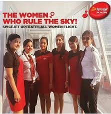 The incident comes just weeks after the airline was called out for holding 'female only' recruitment events where. Spicejet Airlines Uniform