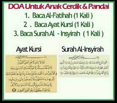 Doa Untuk Anak Cerdik Pandai Doa Bijak Kekuatan Doa