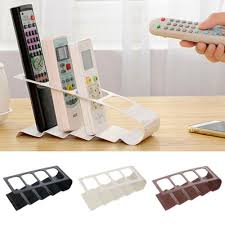 Details About 4 Grid Tv Remove Control Holders Desktop Storage Tidy Stand Organiser Rack New