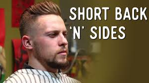 Somewhat unsurprisingly, it's exactly what it sounds like. Haircut Tutorial Classic Short Back N Sides Finished With Straight Razor Youtube