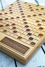 Scrabble Board Ash Scrabble Board Cnc Router Projects Cnc Machine Projects