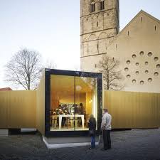Munster Gold Pavilion Modulorbeat And Students Munster School Of Architecture Temporary Architecture Architecture School Architecture